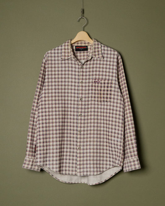 "Vans" Plaid Corduroy Shirt
