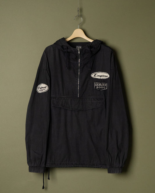 90s "GAP" Racing-Style Half-Zip Anorak