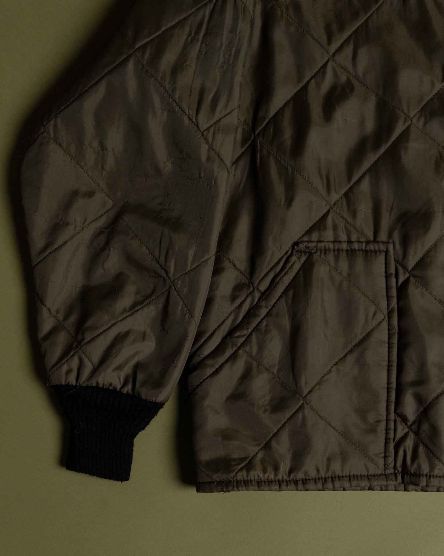 Nylon Quilting Jacket Made in U.S.A.