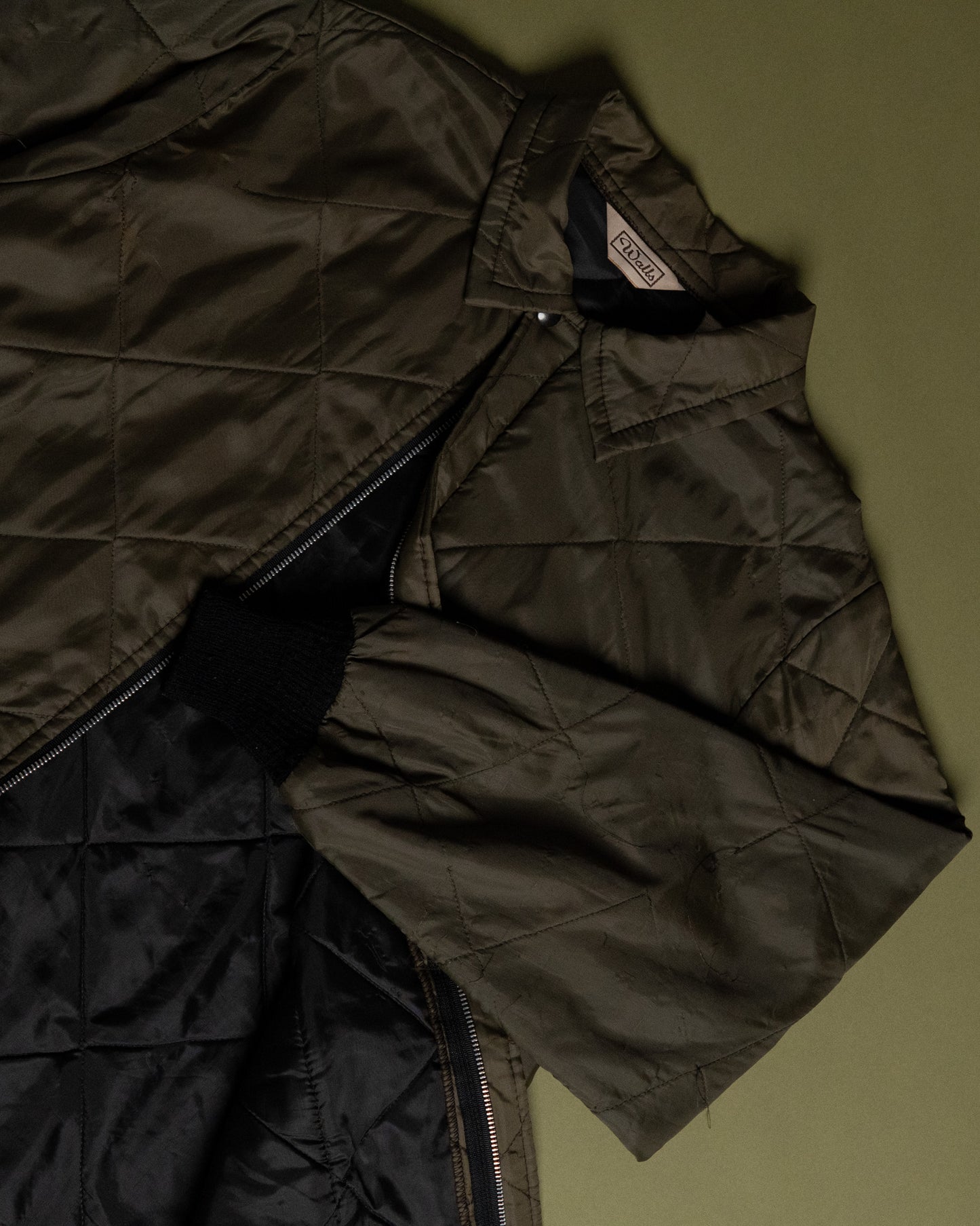 Nylon Quilting Jacket Made in U.S.A.