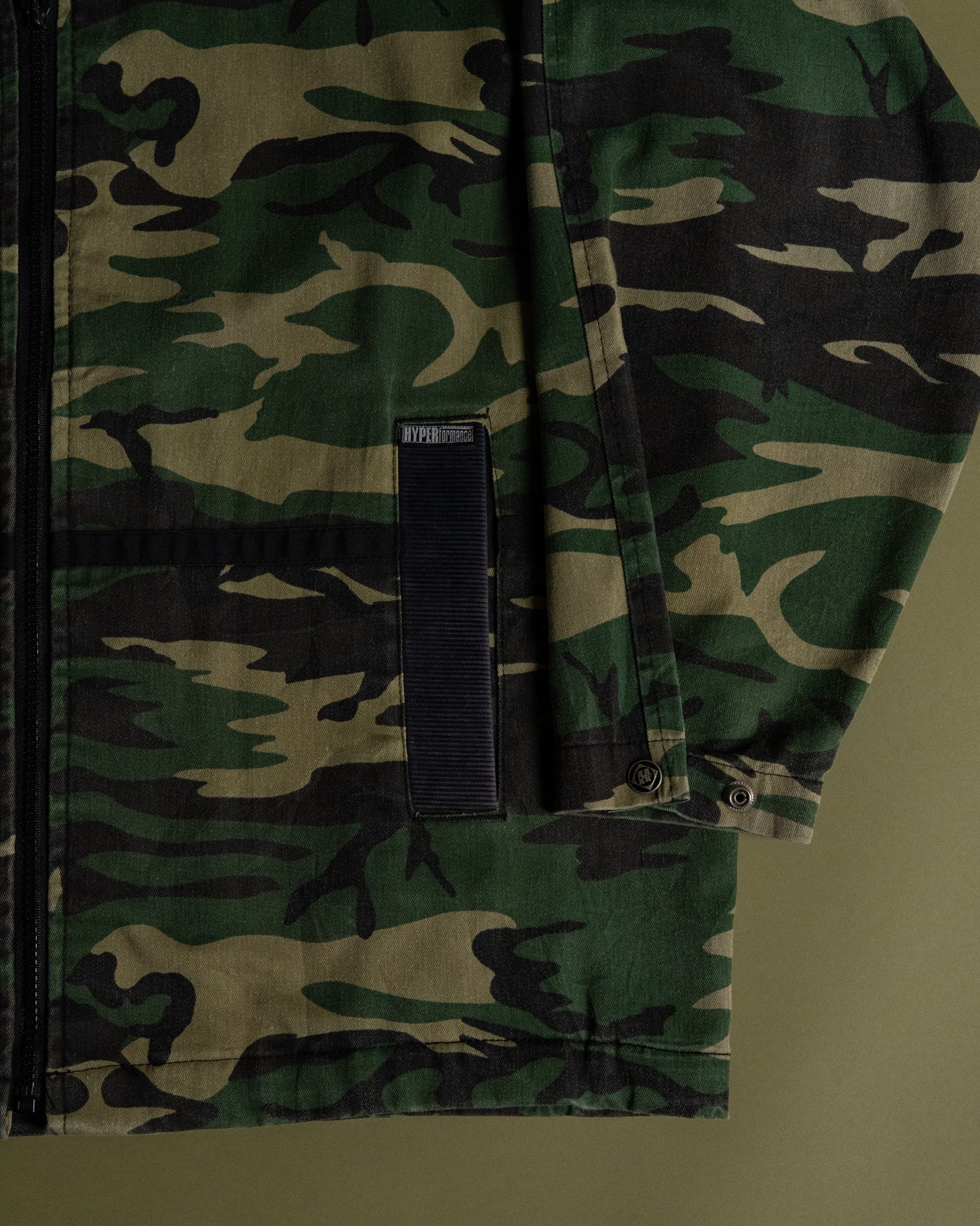 "HAZE" Camo Zip-Up Jacket
