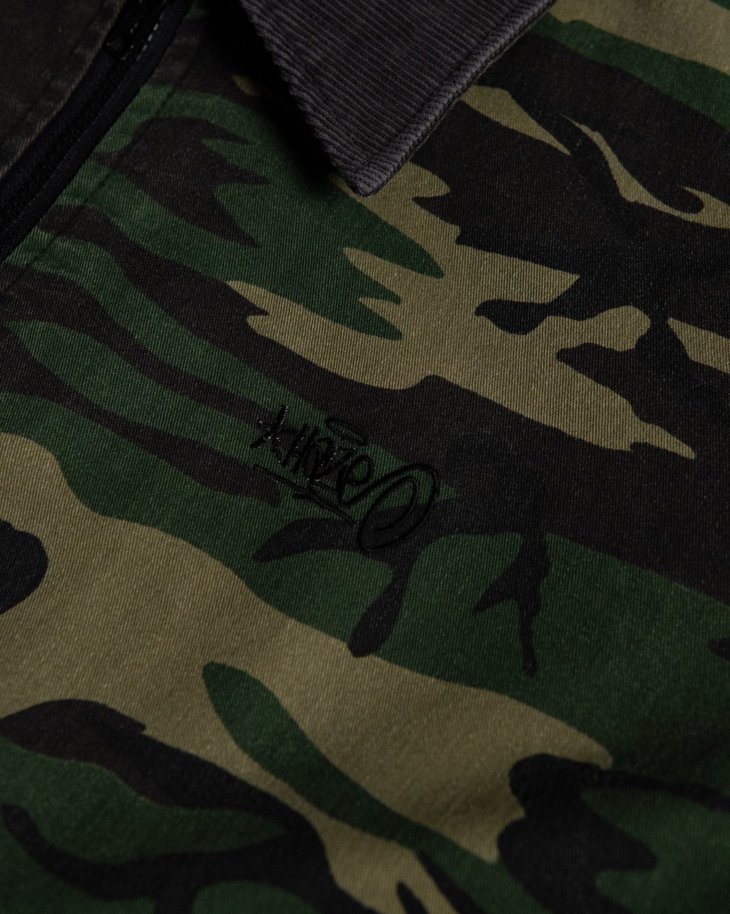 "HAZE" Camo Zip-Up Jacket