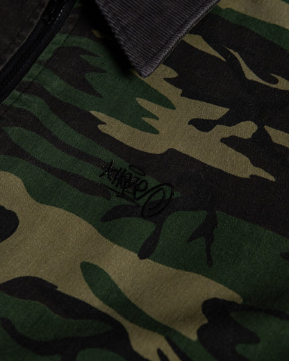 "HAZE" Camo Zip-Up Jacket