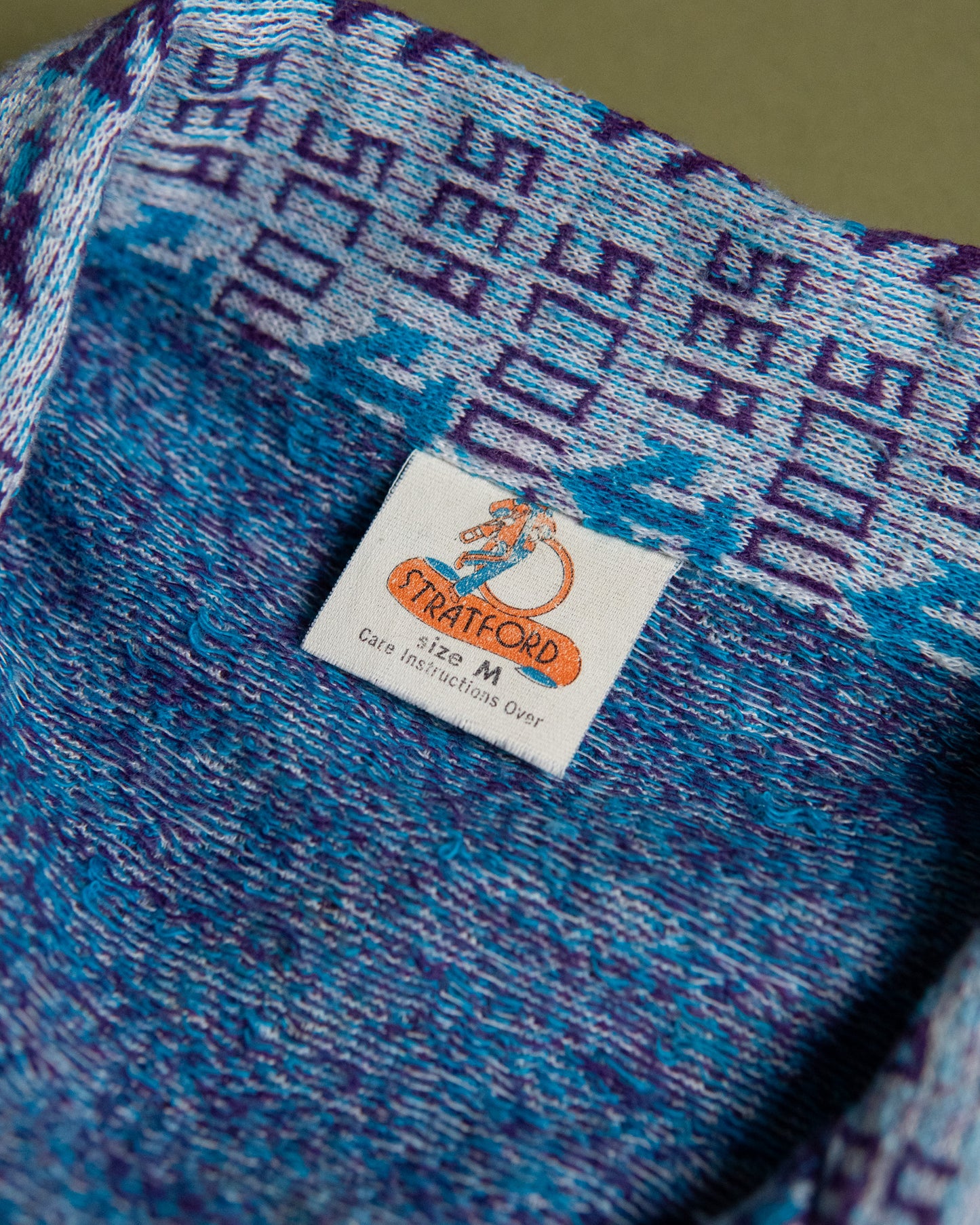 "STRATFORD" Jacquard Jersey Pullover Shirt