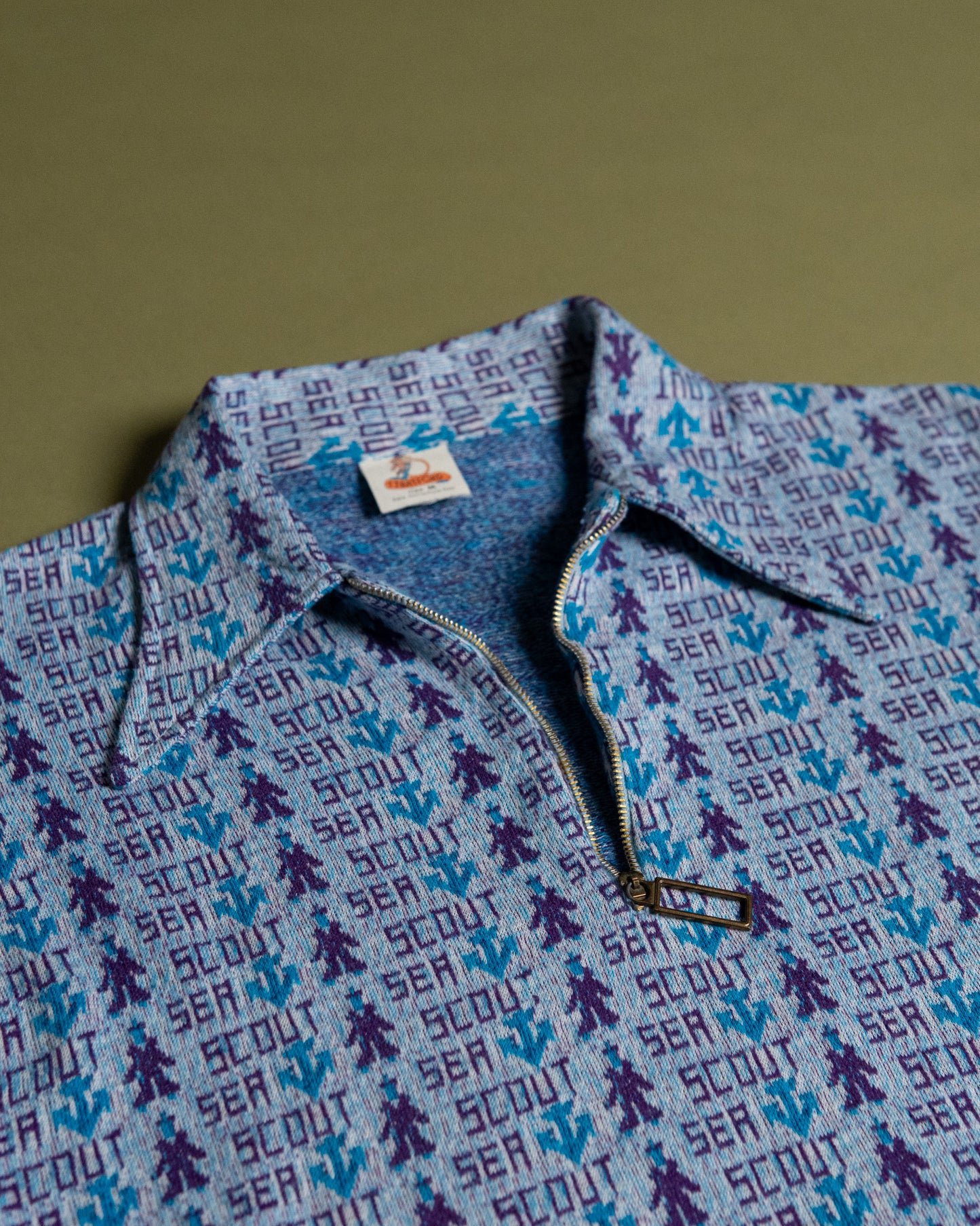 "STRATFORD" Jacquard Jersey Pullover Shirt
