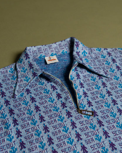 "STRATFORD" Jacquard Jersey Pullover Shirt
