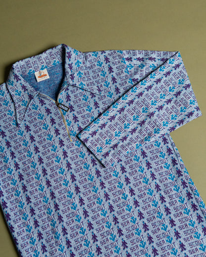 "STRATFORD" Jacquard Jersey Pullover Shirt