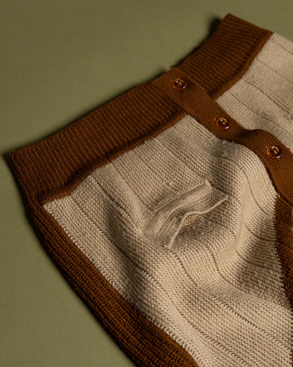 70s Chevron Knit Vest