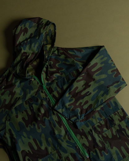 Military Camo Rain Jacket