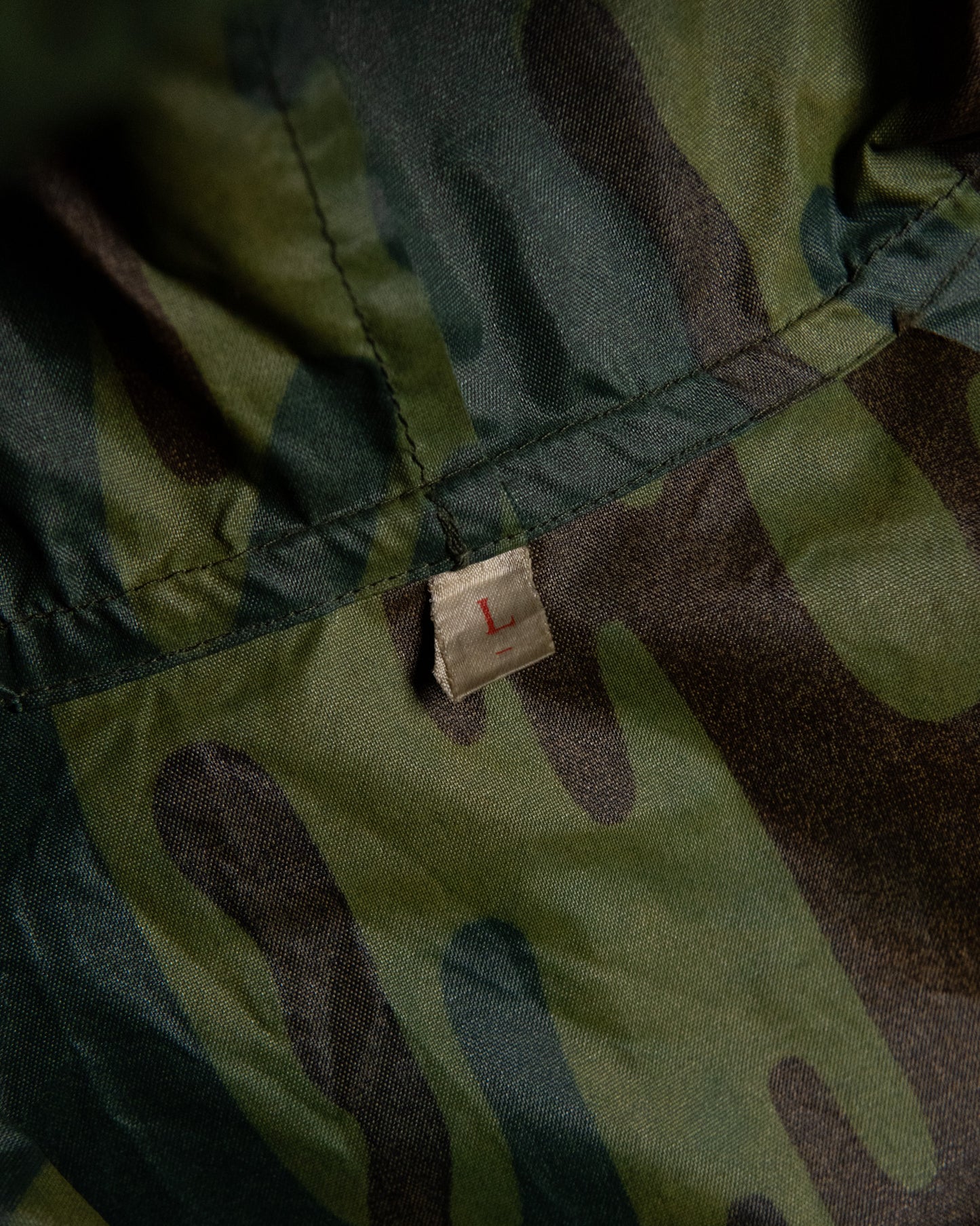 Military Camo Rain Jacket