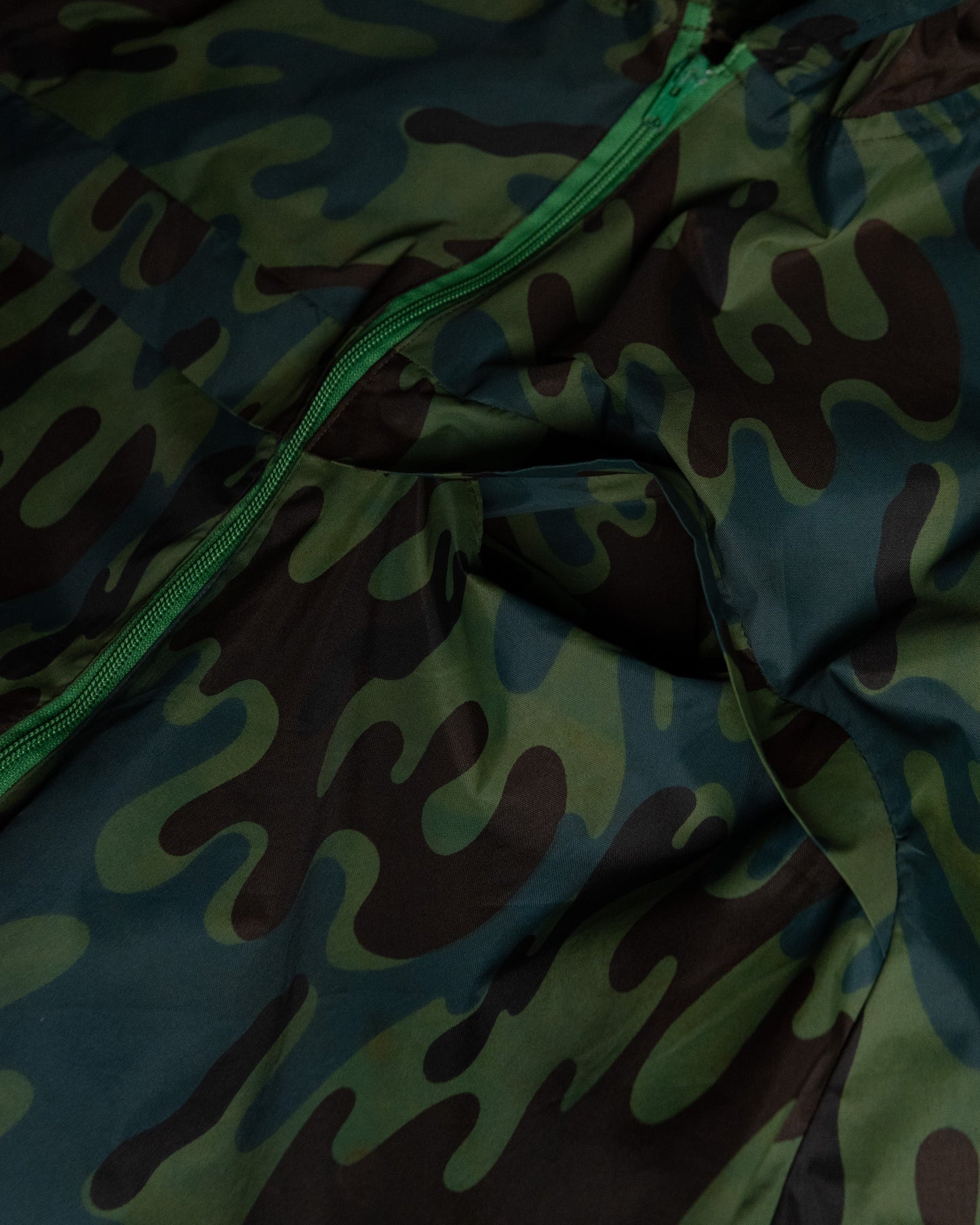 Military Camo Rain Jacket