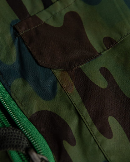 Military Camo Rain Jacket