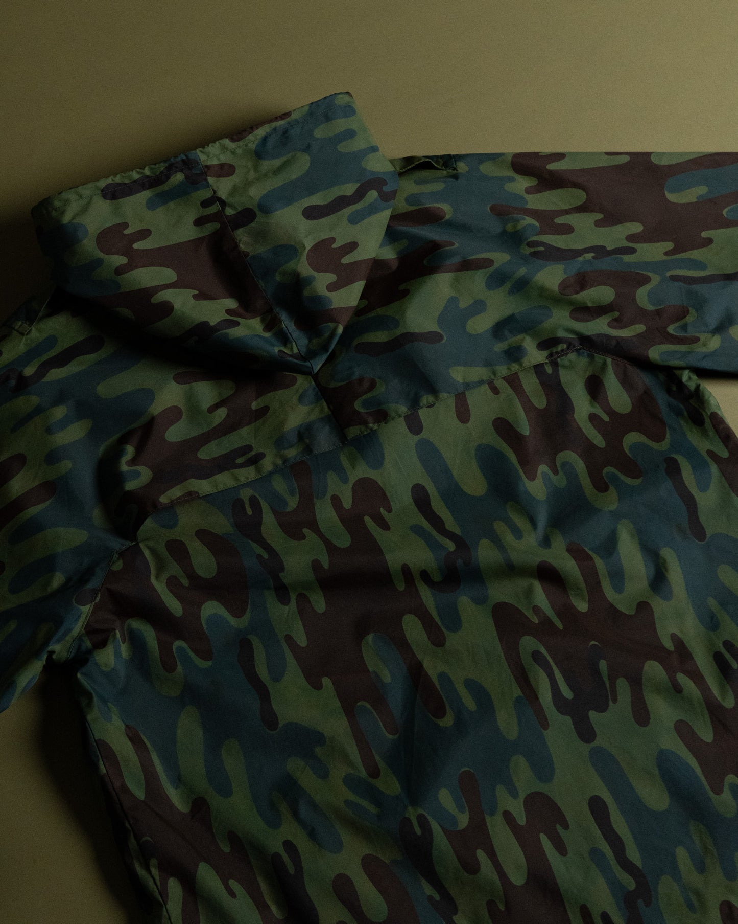 Military Camo Rain Jacket
