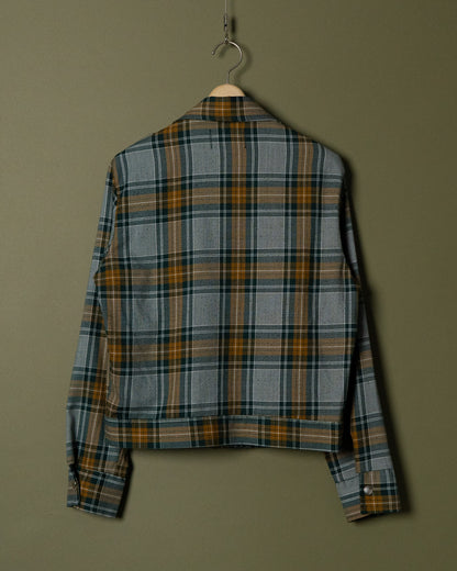 "FARAH" Plaid Short Jacket
