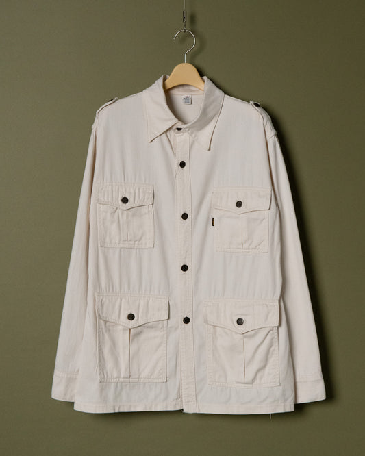 Ivory Twill Bush Jacket