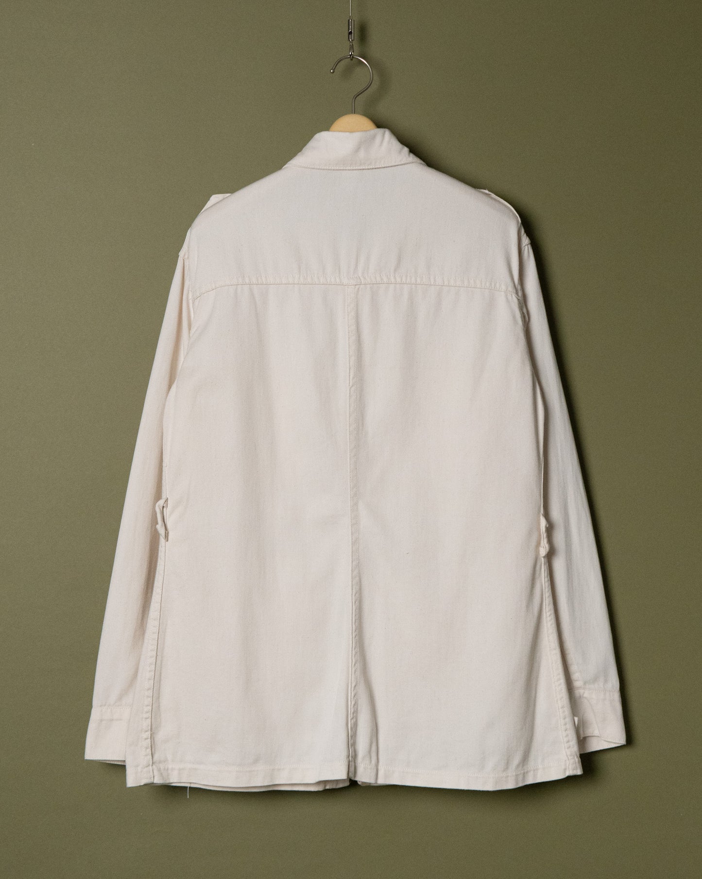 Ivory Twill Bush Jacket