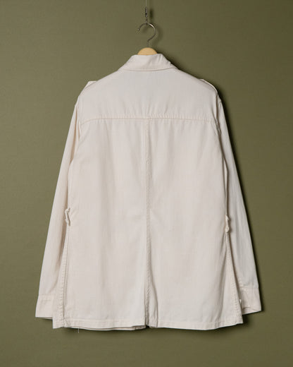 Ivory Twill Bush Jacket