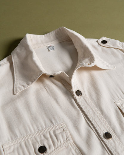 Ivory Twill Bush Jacket