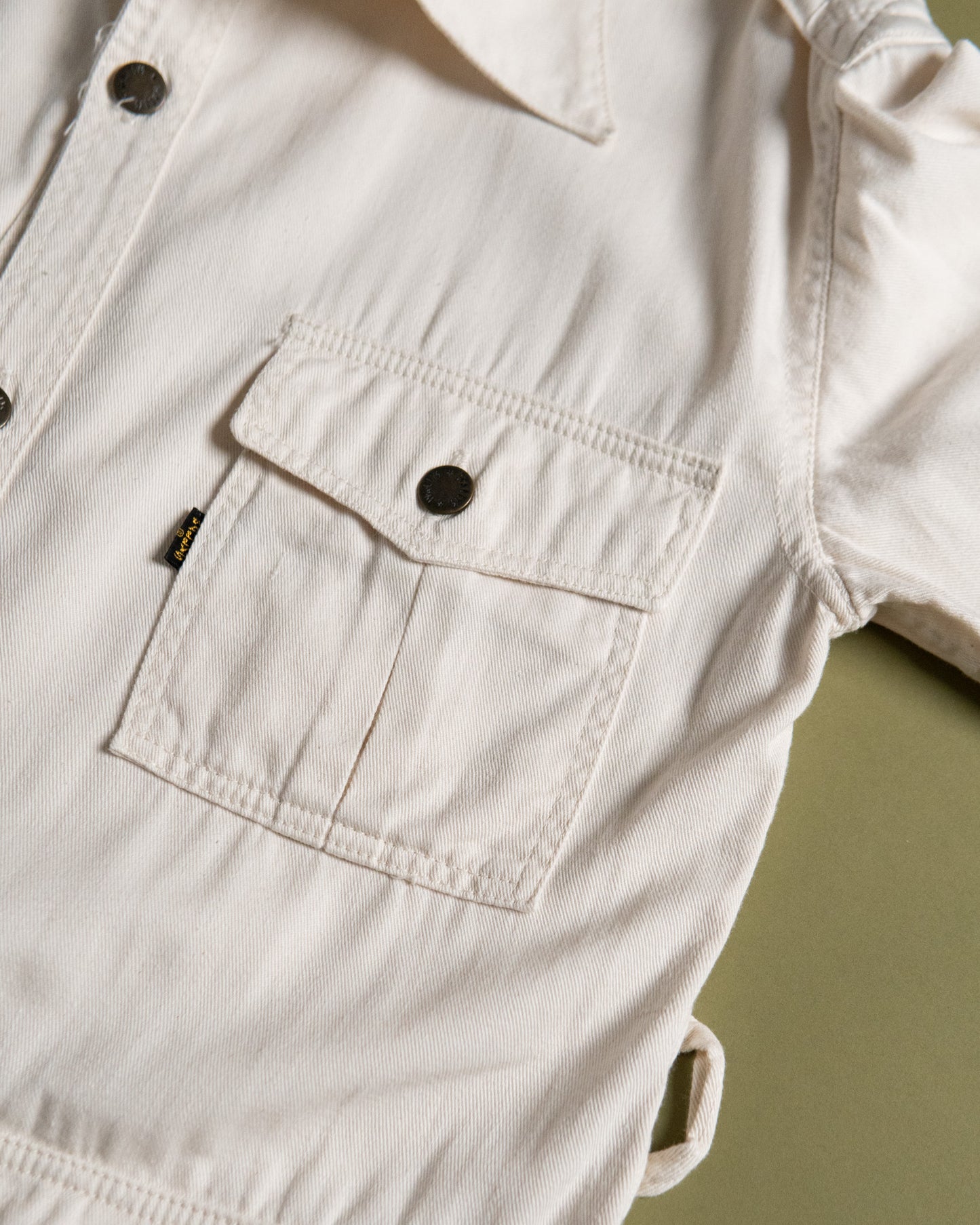 Ivory Twill Bush Jacket