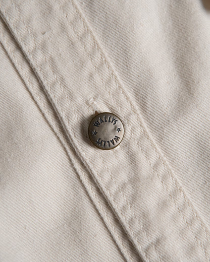 Ivory Twill Bush Jacket