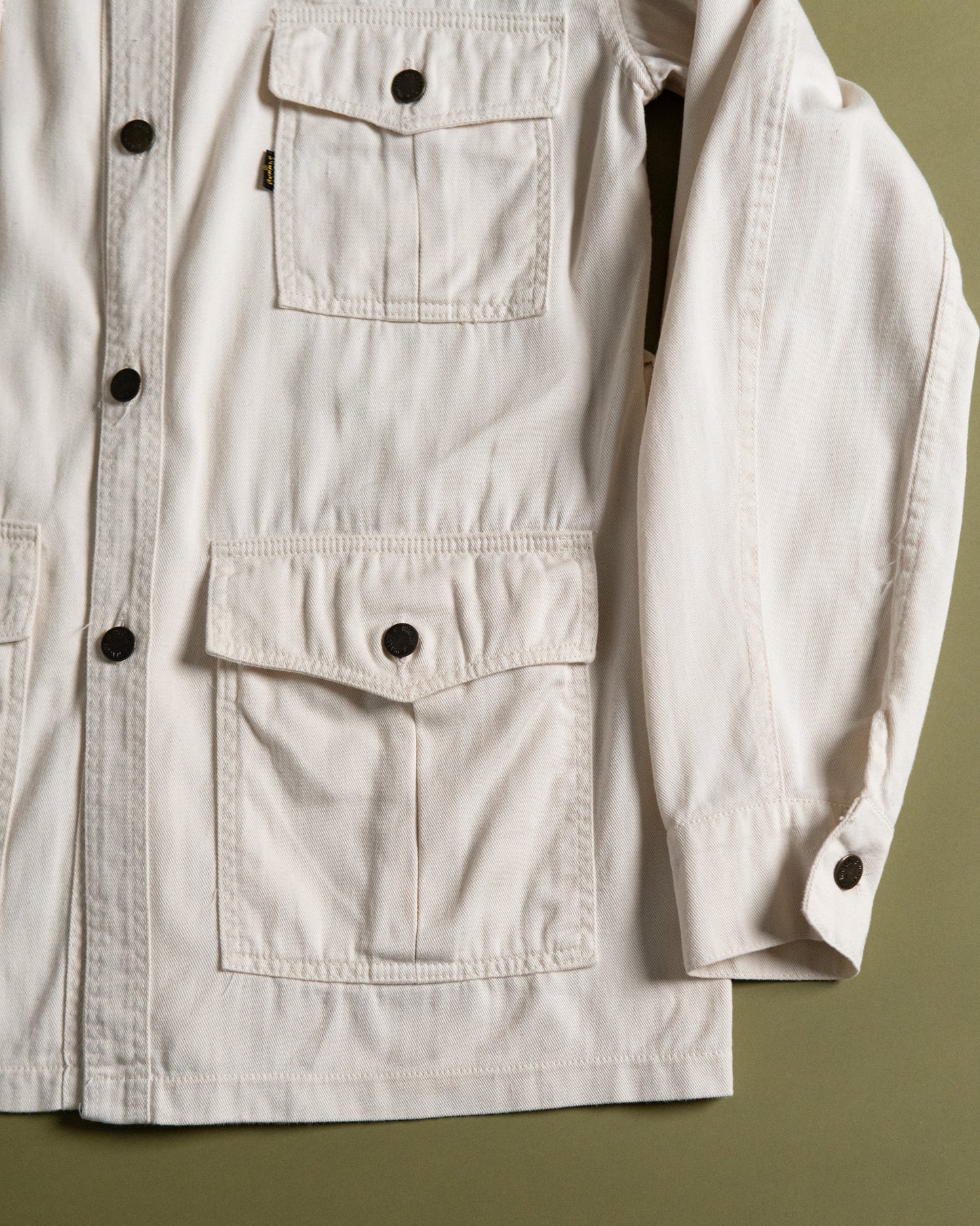 Ivory Twill Bush Jacket