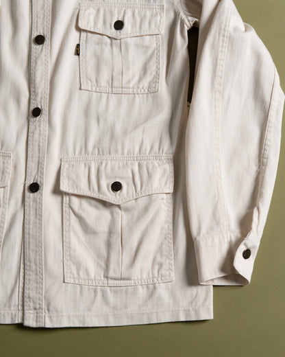 Ivory Twill Bush Jacket