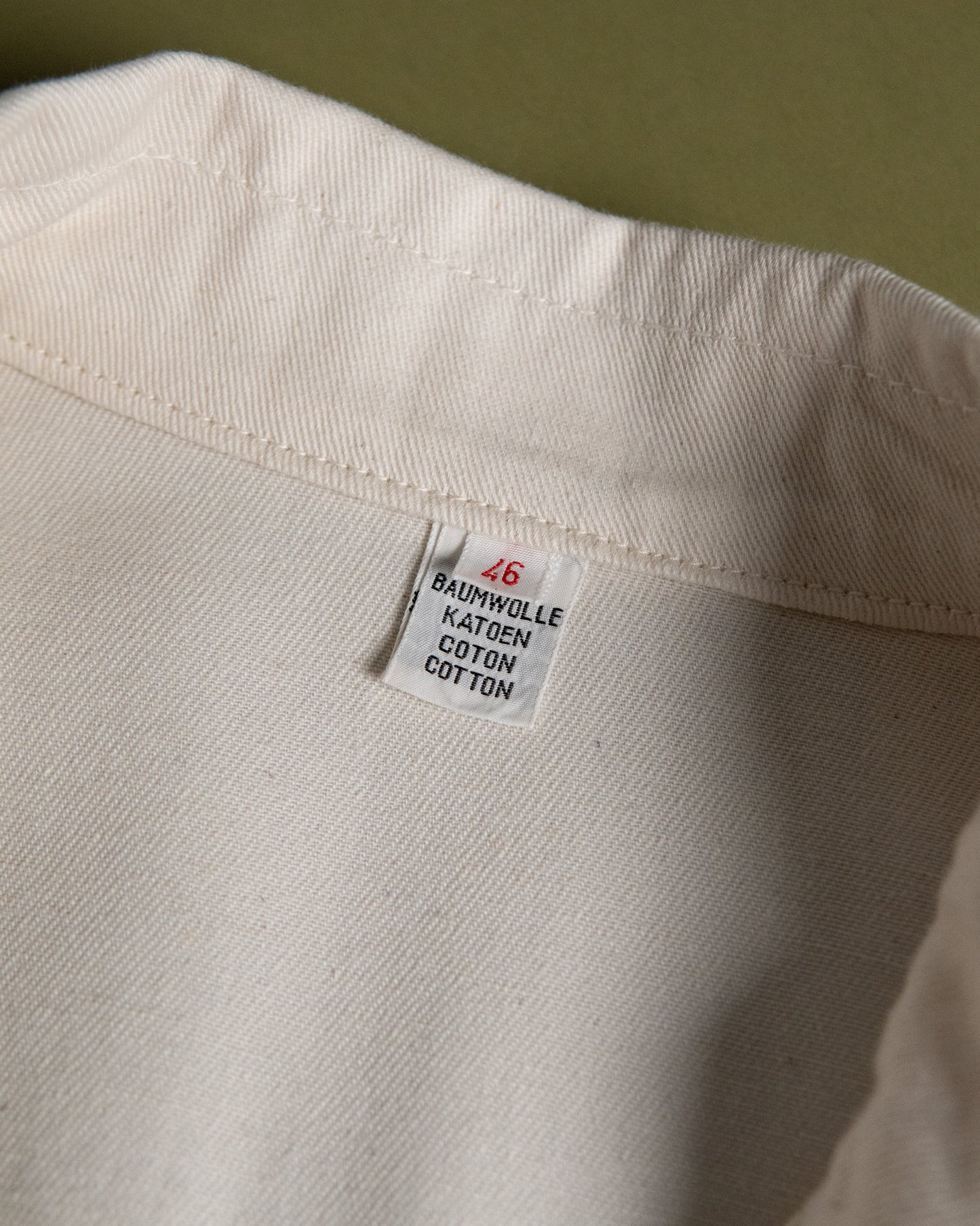 Ivory Twill Bush Jacket