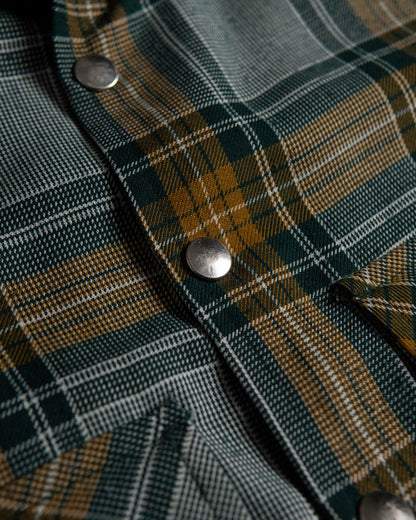 "FARAH" Plaid Short Jacket