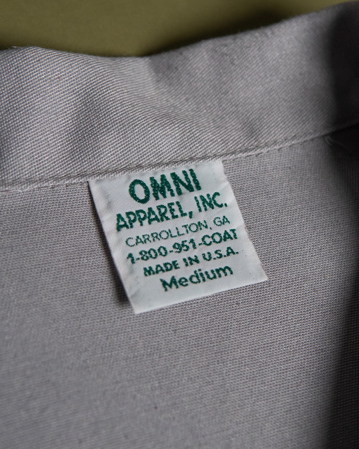 Light Gray Shop Coat
