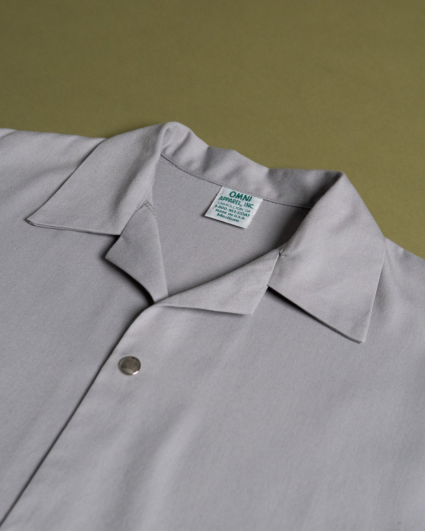 Light Gray Shop Coat