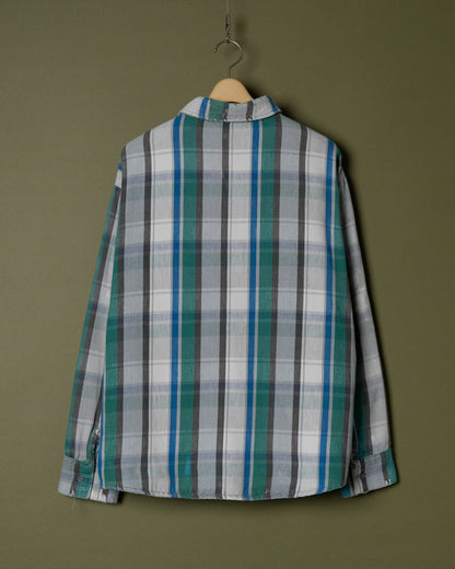 Damaged Flannel Work Shirt