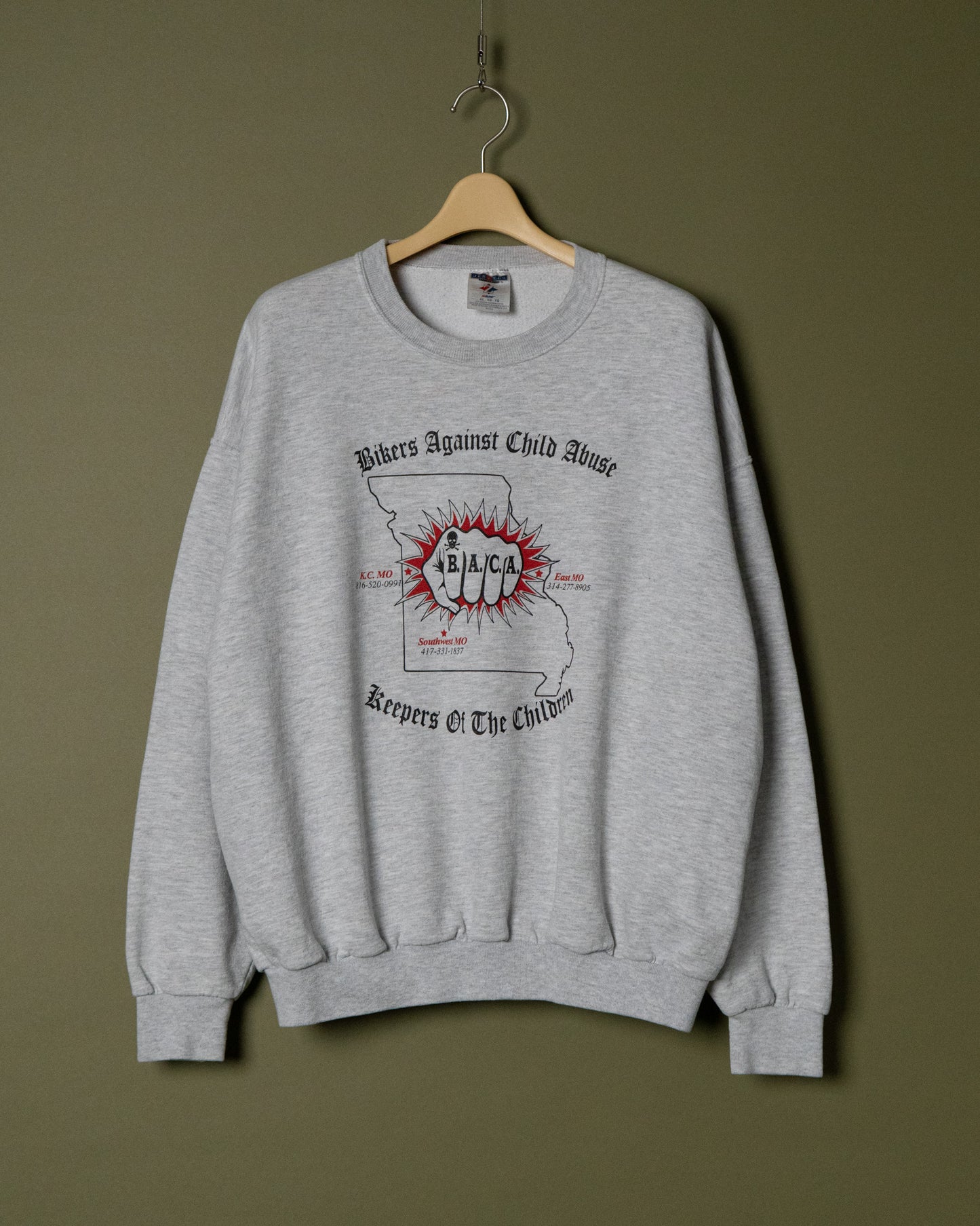 "B.A.C.A." Supporter Sweatshirt