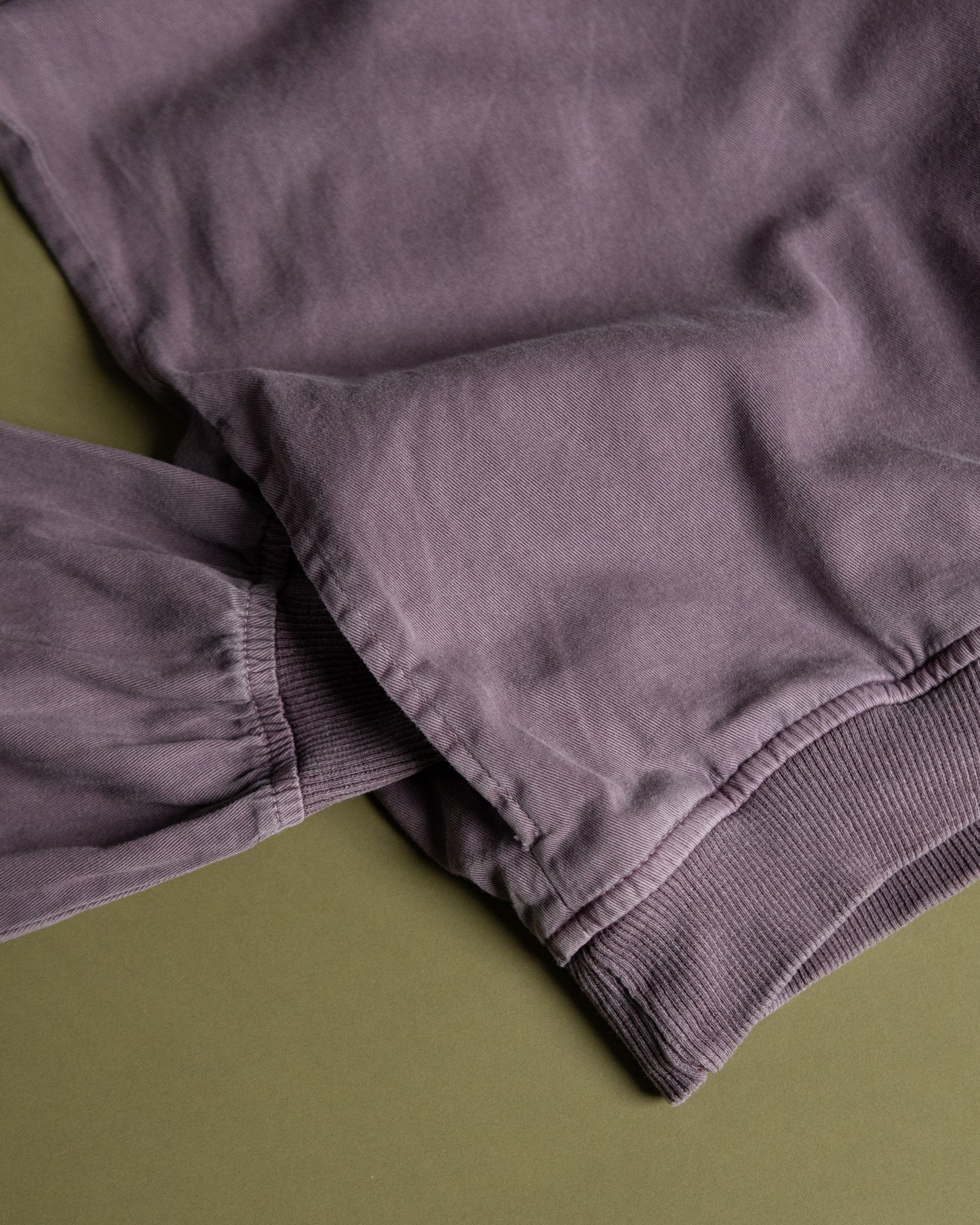 Wine Dyed Pullover Shirt