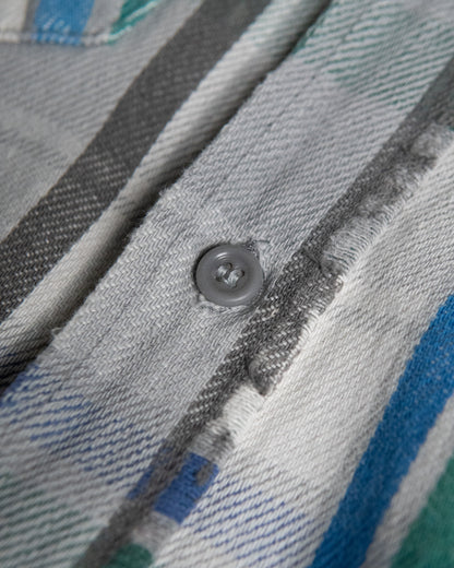 Damaged Flannel Work Shirt