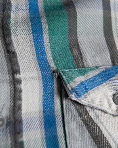 Damaged Flannel Work Shirt