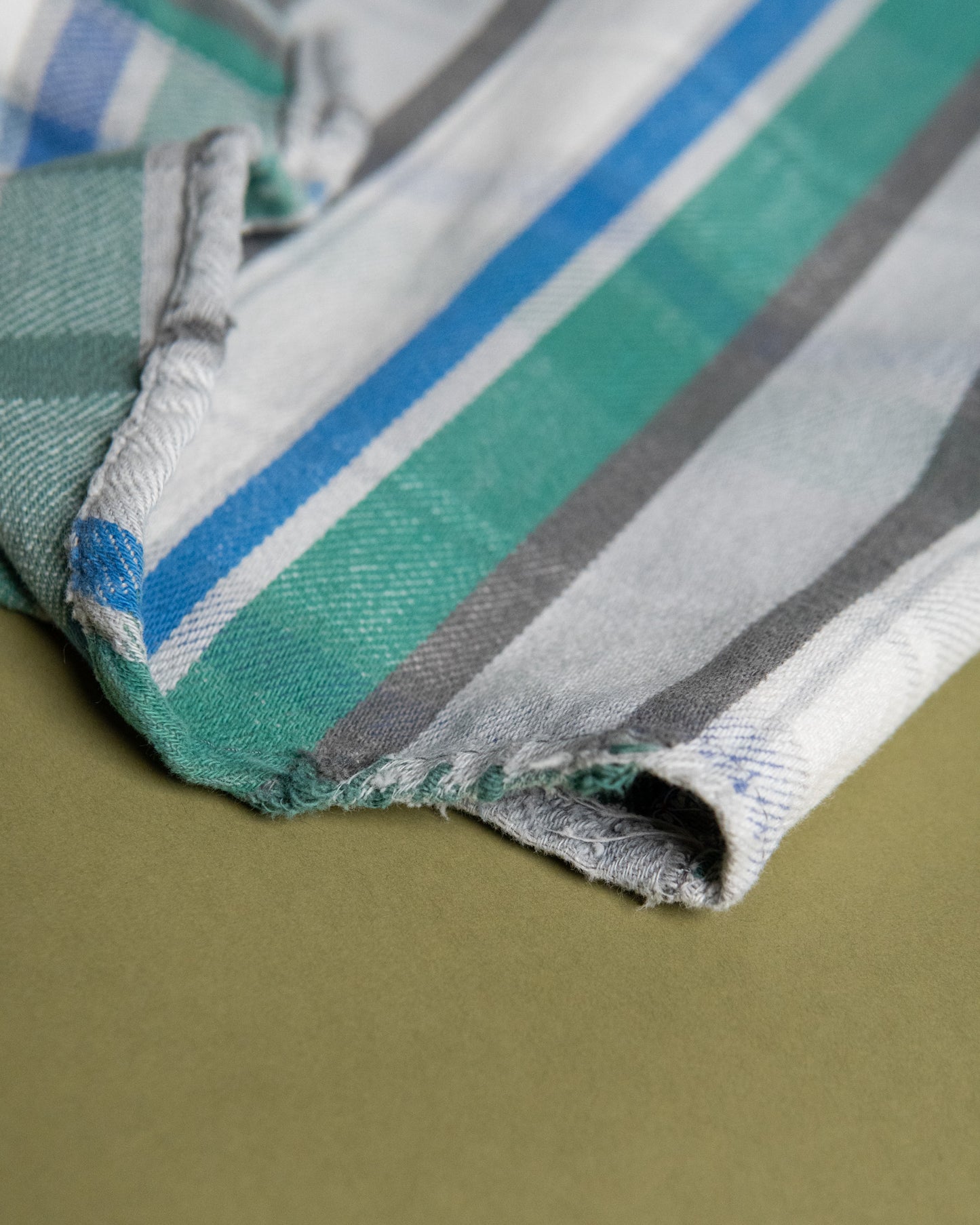 Damaged Flannel Work Shirt