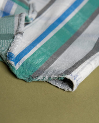 Damaged Flannel Work Shirt