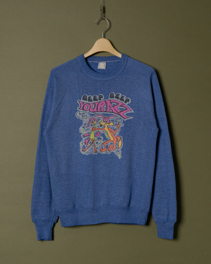 "BEEP BEEP TOURAZZ" Cartoon Sweatshirt