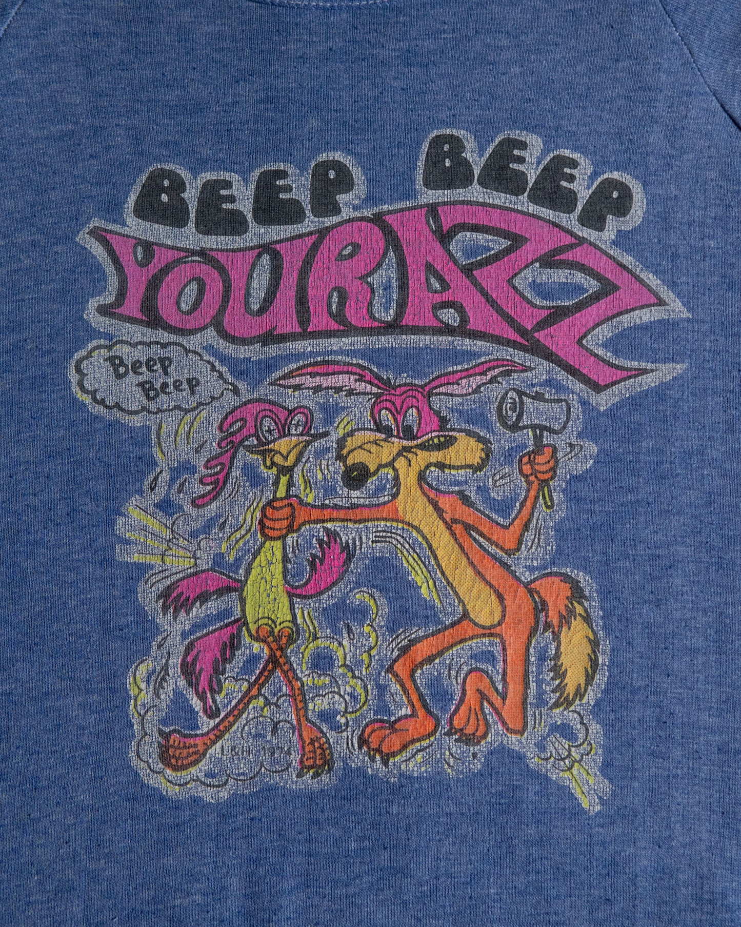 "BEEP BEEP TOURAZZ" Cartoon Sweatshirt