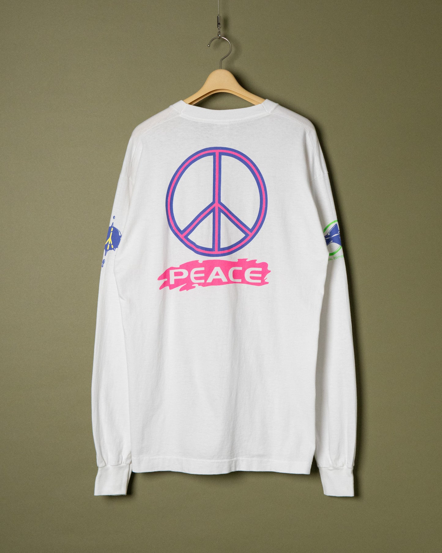 "RAP & PIECE" Graphic Long Sleeve T-Shirt