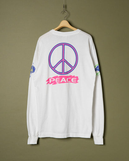 "RAP & PIECE" Graphic Long Sleeve T-Shirt