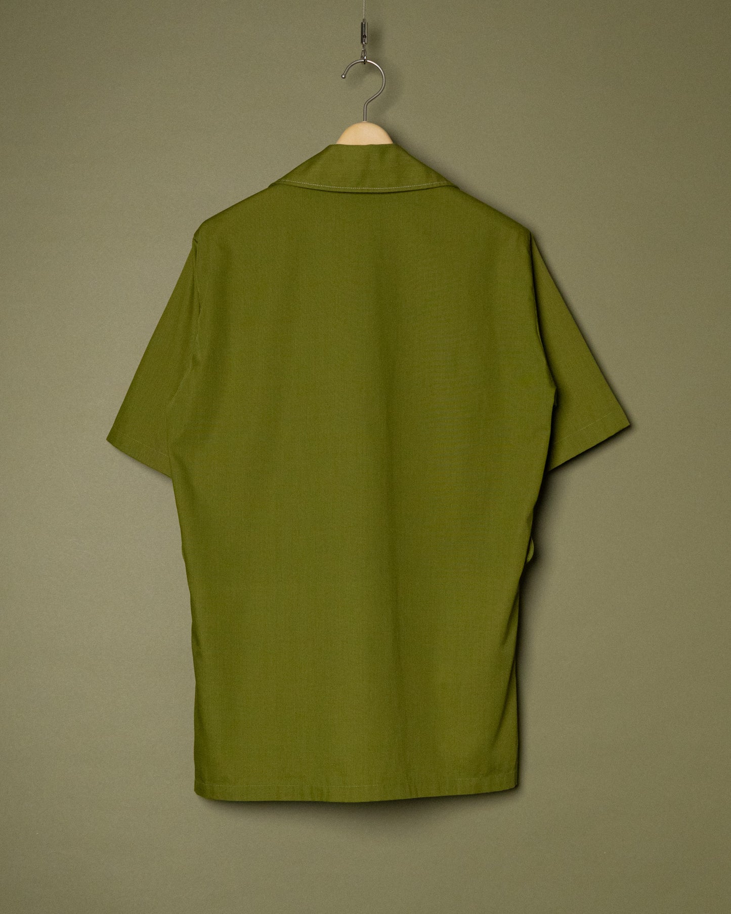 "TOWNCRAFT" Open Collar Short Sleeve Shirt