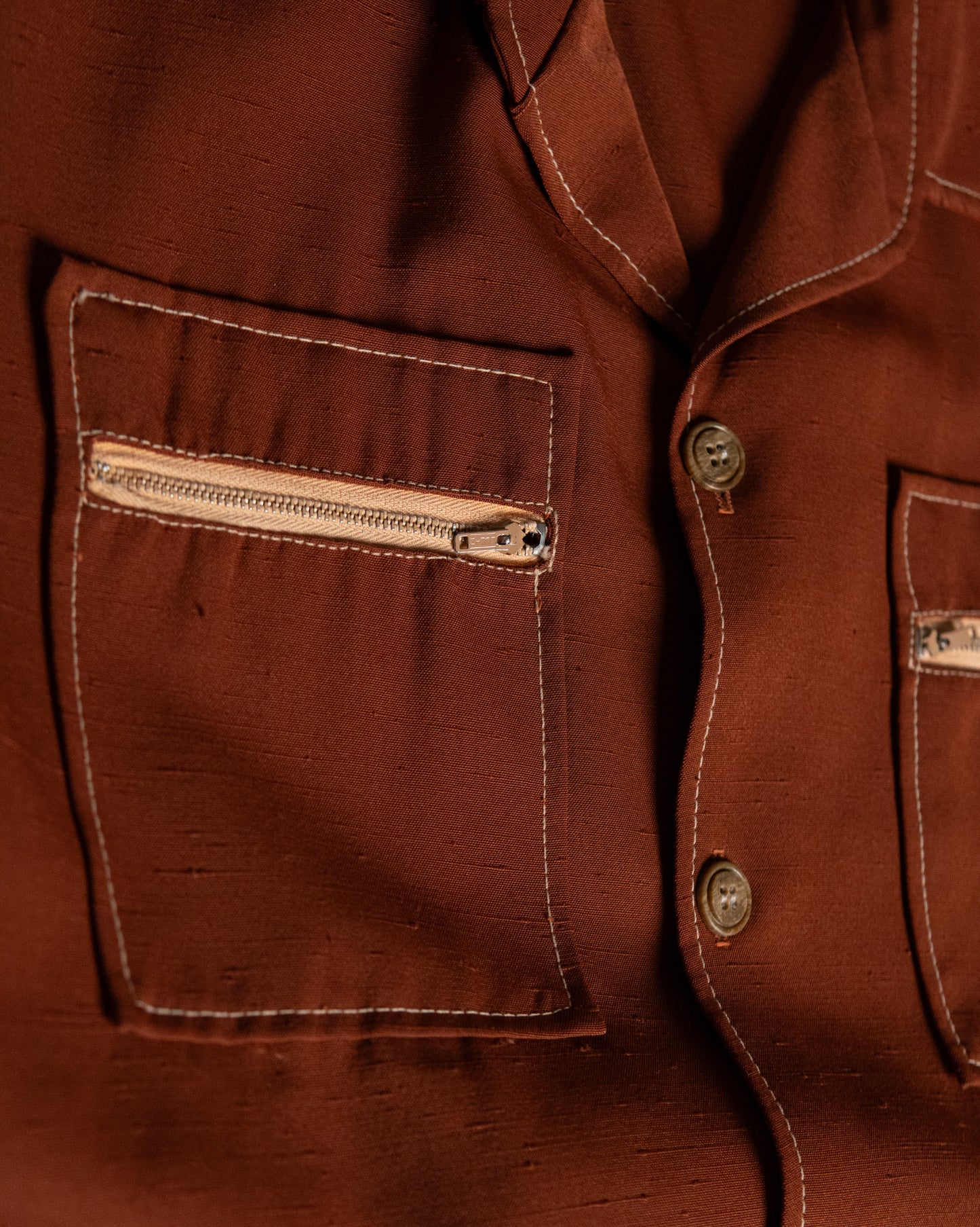 Open collar Safari Pocket Shirt