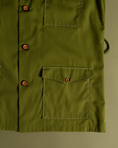 "TOWNCRAFT" Open Collar Short Sleeve Shirt