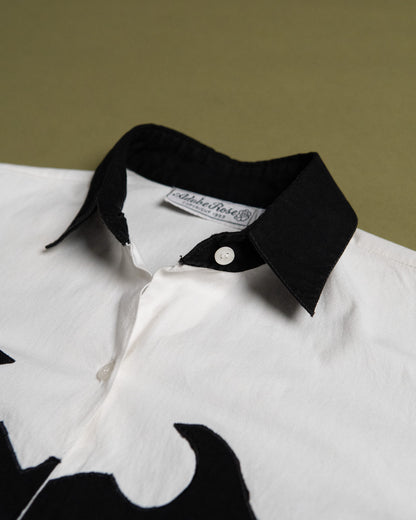 "Adole Rose" Western Motif Applique Shirt