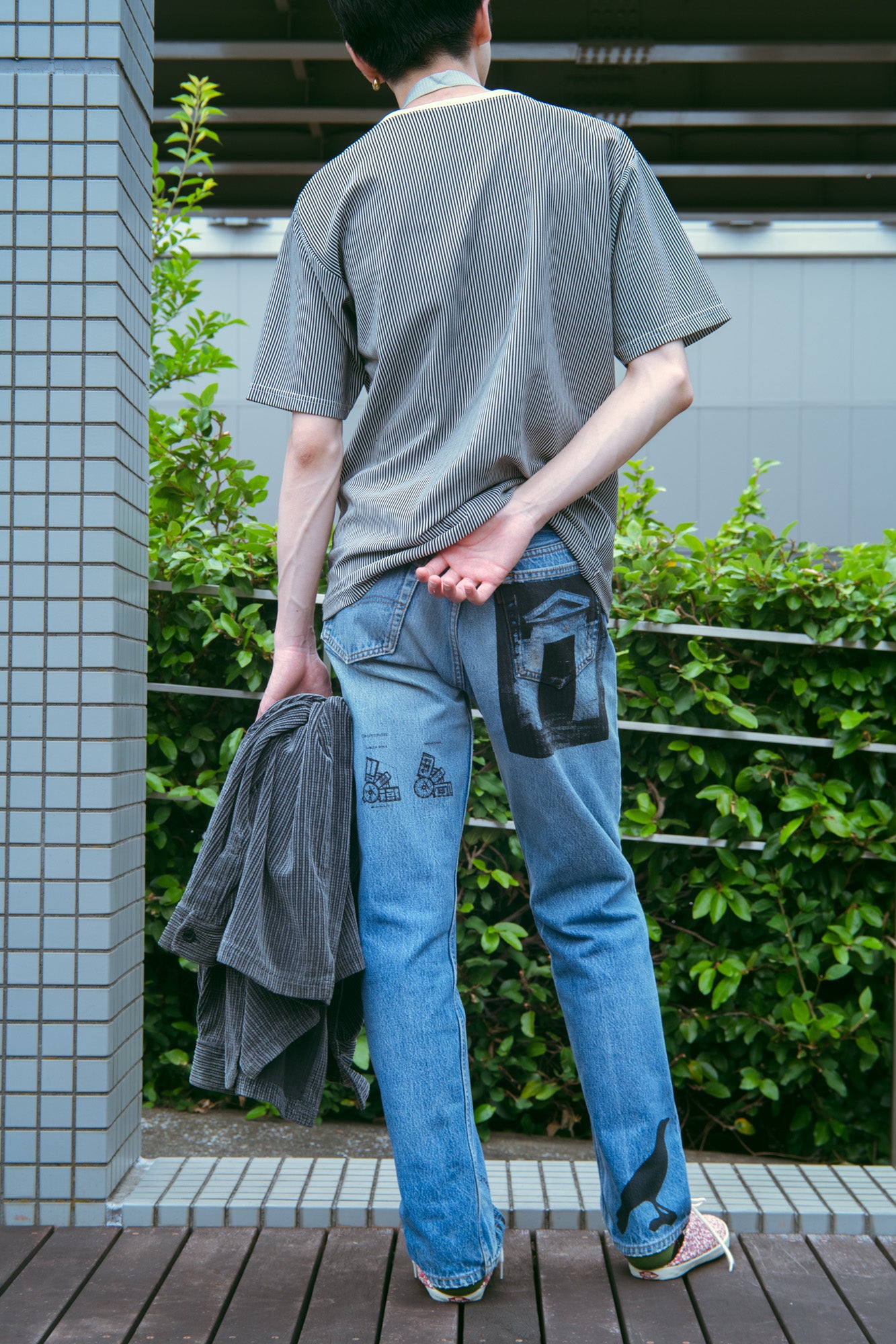 PICK UPPLE REAL WORLD / F.K.Series - Denim Pants